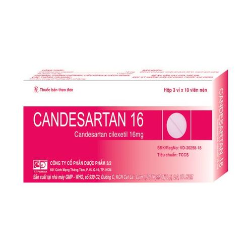 
Thuốc Candesartan thường được sử dụng để điều trị cao huyết áp
