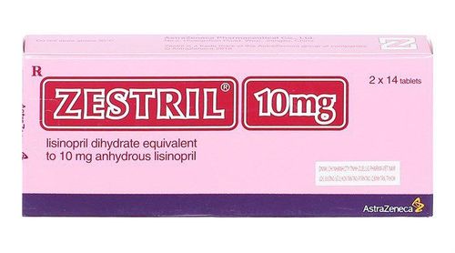 
Zestril 10mg là loại thuốc được dùng trong điều trị một số bệnh lý tim mạch
