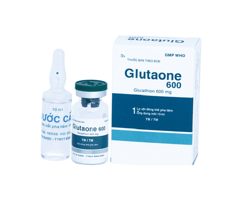 
Glutaone 600 là một loại thuốc thuộc nhóm thuốc cấp cứu và giải độc
