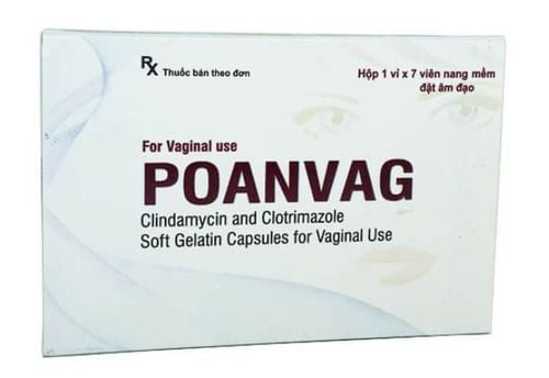 What do Poanvag suppositories do?