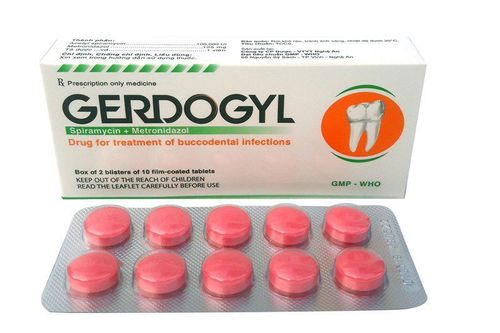 The effect of the drug Gerdogyl