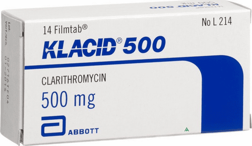 Công dụng thuốc Klacid 500mg