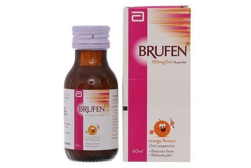 Brufen's antipyretic effect