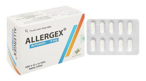 What is Allergex 8mg used for?