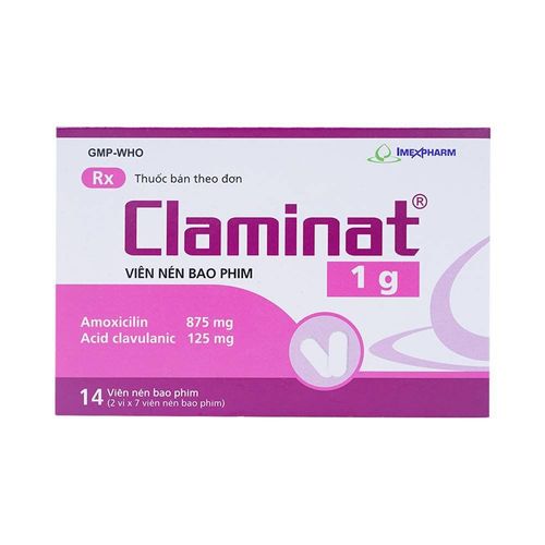What are the uses of Claminat 1g?