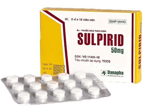 What diseases does Sulpiride 50mg treat?