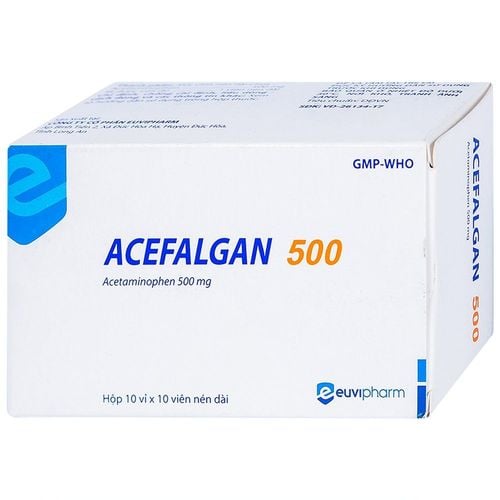 Tác dụng của thuốc Acefalgan 500