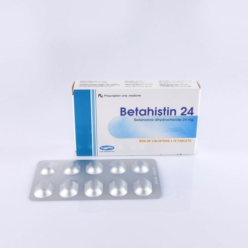 Công dụng thuốc Betahistin 24