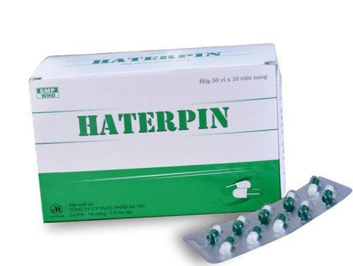 Các tương tác có thể gặp của thuốc Haterpin