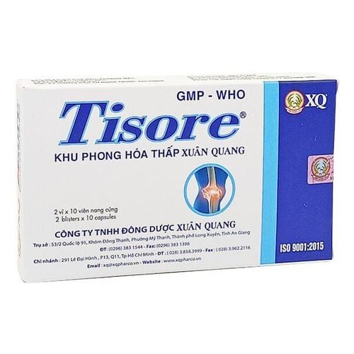 Công dụng điều trị bệnh của thuốc Tisore
