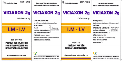 Uses of Viciaxon 2g