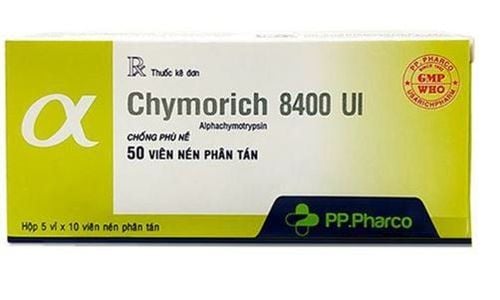 Uses of the drug Chymoric