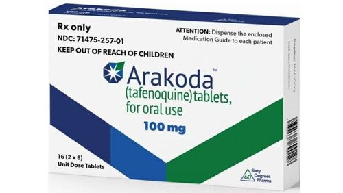 The effect of the drug Arakoda