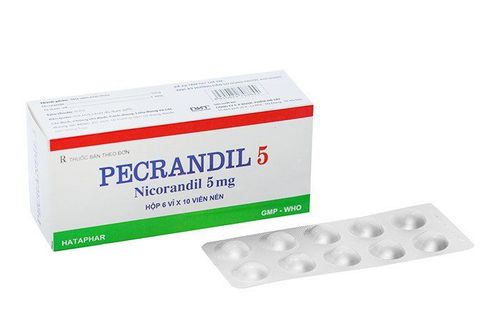 Các tương tác có hại của thuốc Pecrandil 5
