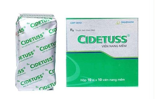 Tác dụng phụ khi dùng thuốc Cidetuss