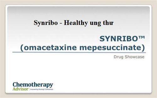 Công dụng thuốc Omacetaxine Mepesuccinate (Synribo)