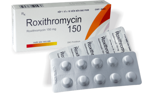 Roxithromycin 150mg là thuốc gì? Công dụng, liều dùng và tác dụng phụ