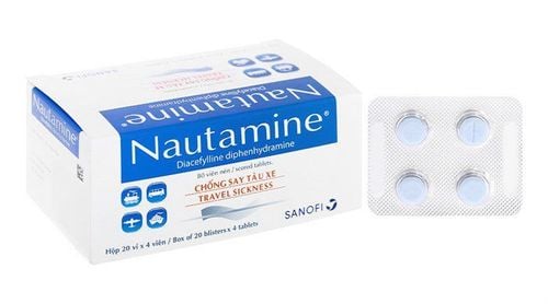 Does taking Nautamine antiemetic drug make you sleepy?