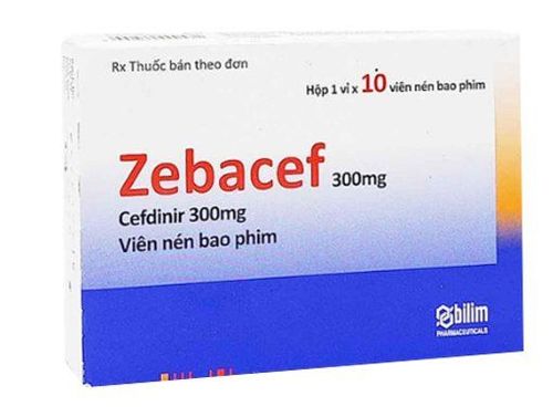 Các tác dụng phụ của thuốc Zebacef 300mg