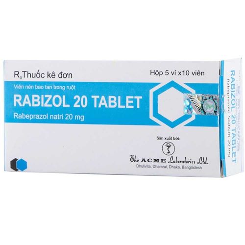 Công dụng thuốc Rabizol 20 tablet