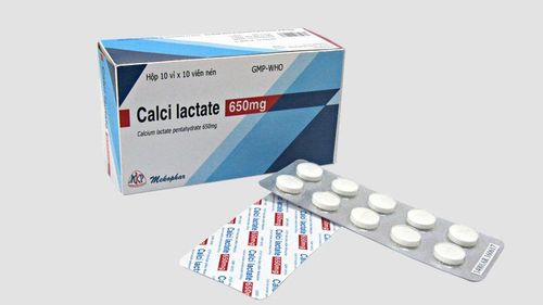 Công dụng thuốc Calci lactate
