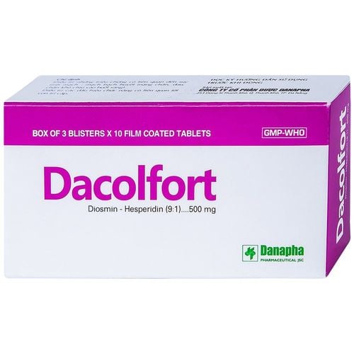 Công dụng thuốc Dacolfort 500mg
