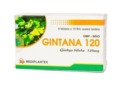Công dụng thuốc Gintana