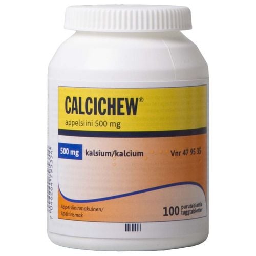 Uses of the drug Calcichew