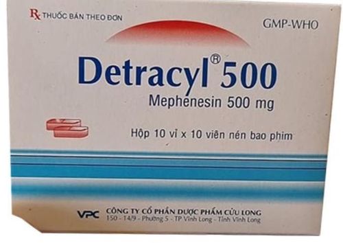 Công dụng thuốc Detracyl 500mg