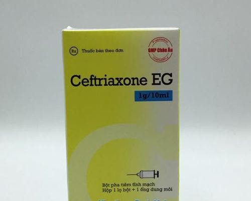 Công dụng thuốc Ceftriaxone EG 1g/10ml