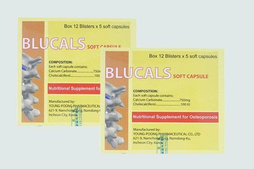 Uses of the drug Blucals