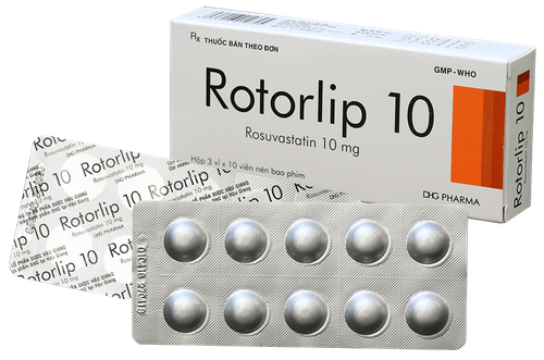 Công dụng thuốc Rotorlip 10