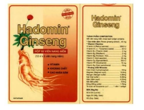 Hadomin Ginseng có tác dụng gì?