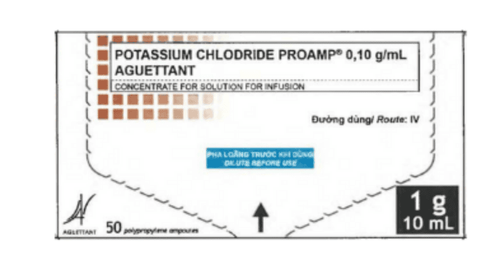 Công dụng thuốc Potassium Chloride Proamp