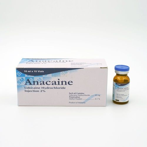 Anacaine drug effects