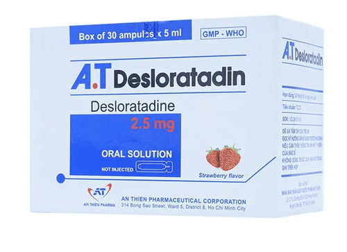 Desloratadine AT drug use