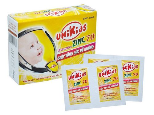 Công dụng thuốc Unikids Zinc 70