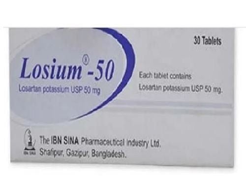 Uses of the drug Losium 50