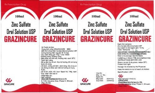 Uses of Grazincure