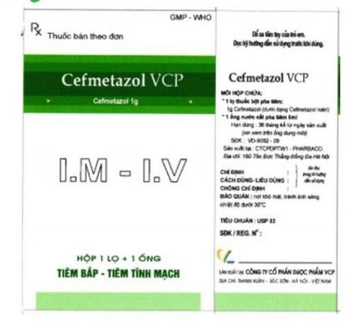 Uses of Cefmetazol VCP