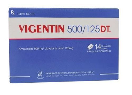 Uses of Vigentin 500/125 DT