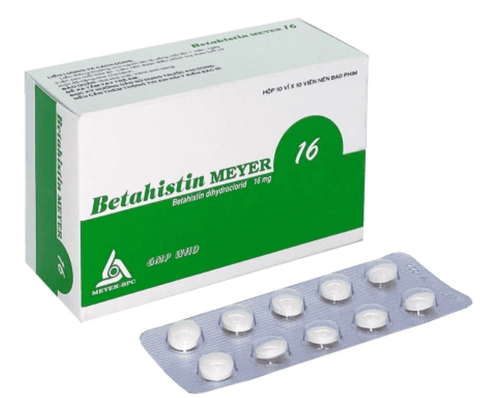 Uses of Betahistine Meyer 16