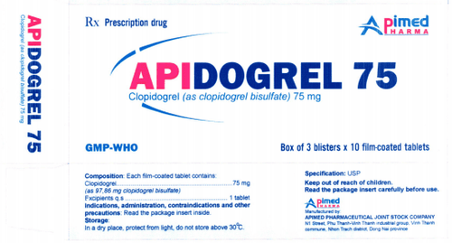 Uses of Apidogrel