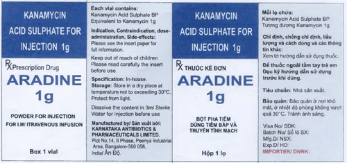 Uses of Aradine