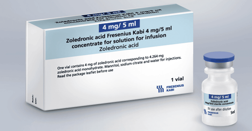 Công dụng thuốc Zoledronic acid Fresenius Kabi 4mg/ 5ml