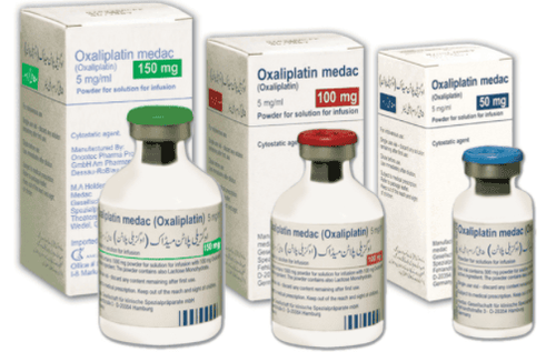 Uses of Oxaliplatin Medac