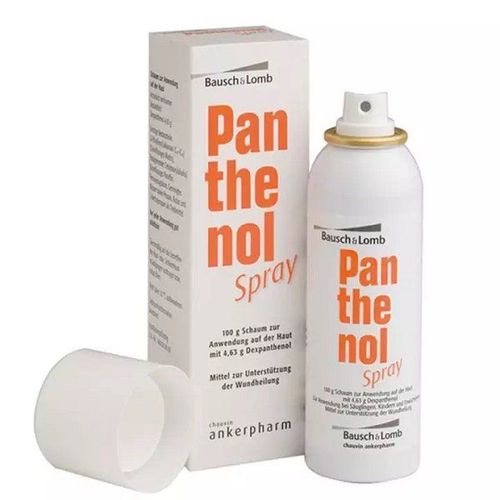 What does Panthenol spray do?