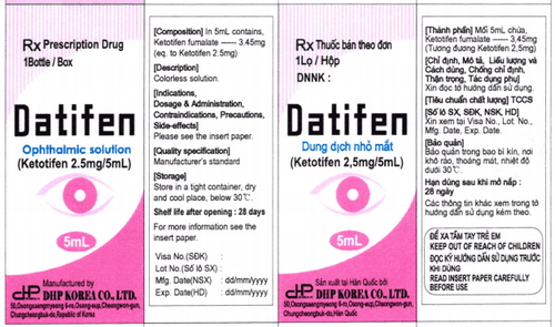 Uses of Datifen Oph