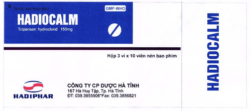 Công dụng thuốc Hadiocalm