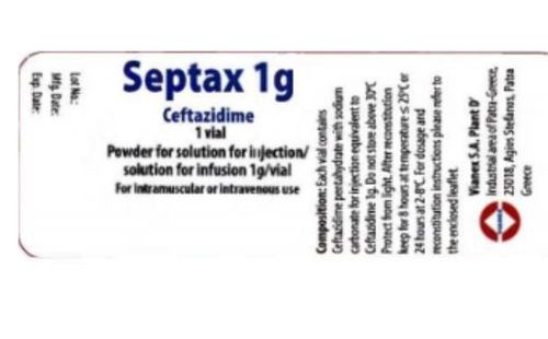 Uses of Septax 1g